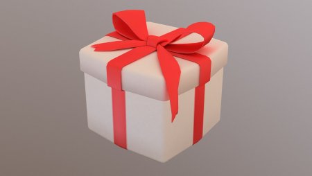 Подарок 3д модель