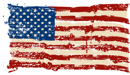 Флаг USA вектор