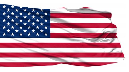 США на белом фоне