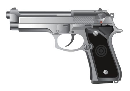 Beretta 92 render