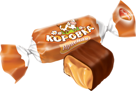 Конфеты коровка ирисная рот фронт