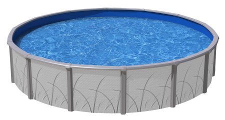 Вода в круглом бассейне