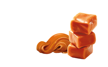 Кусочки карамели