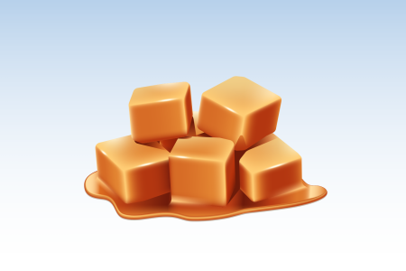 Карамель кубики