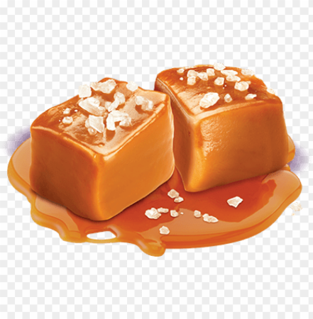 Карамель на белом фоне