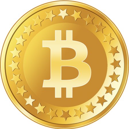 Биткоин без фона