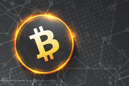 Иконка биткоина