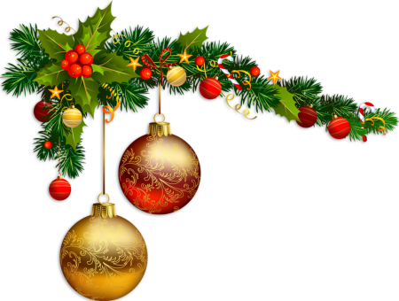 Новогодняя ветка