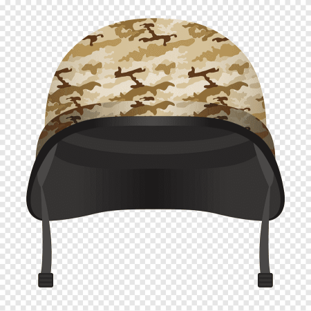 Военный шлем сбоку