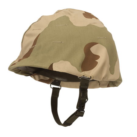 Военная каска сбоку