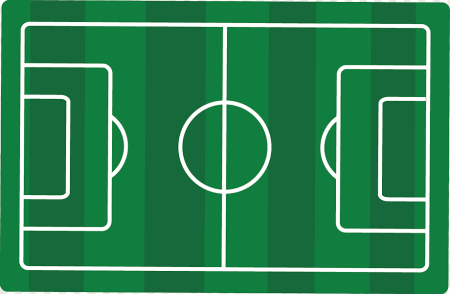 Футбольная площадка вектор