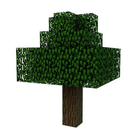 Джунглевое дерево майнкрафт