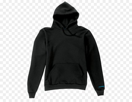 Чисто черное худи