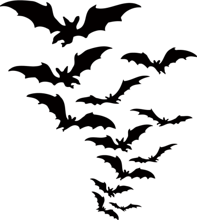 Летучая мышь силуэт