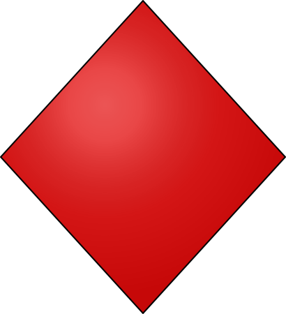 Красный ромб