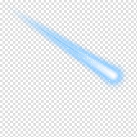 Комета без фона