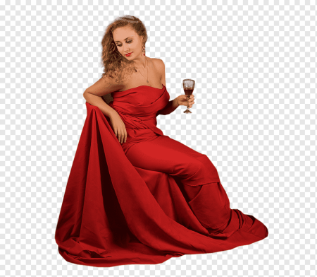 Женщины в черных платьях