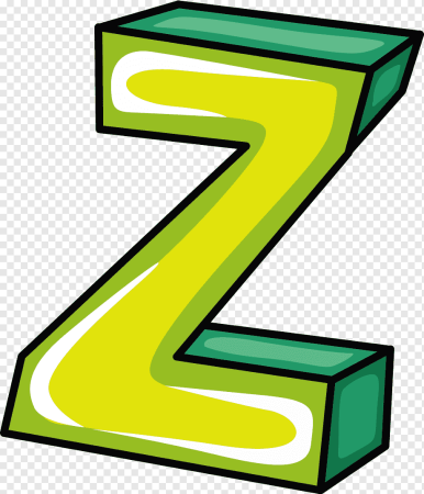 Буква z без фона