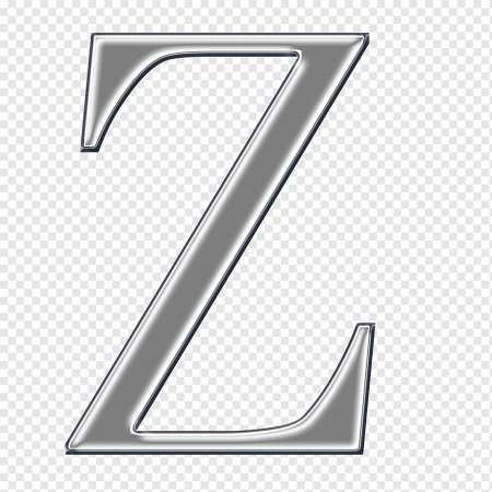 Белая буква z на черном фоне картинка