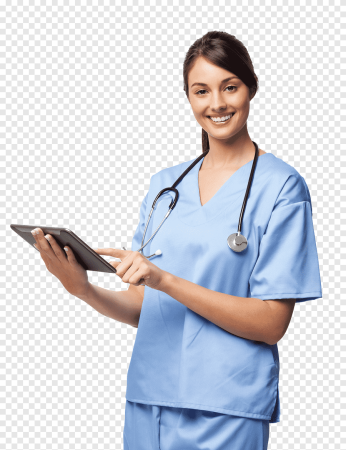 Женщина медсестра