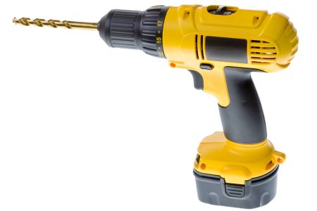 Дрель желтая