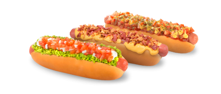 Хот дог сырный