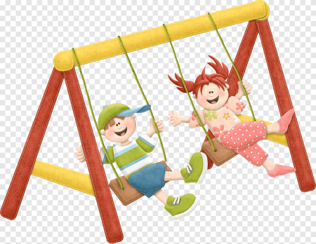 Качели без фона