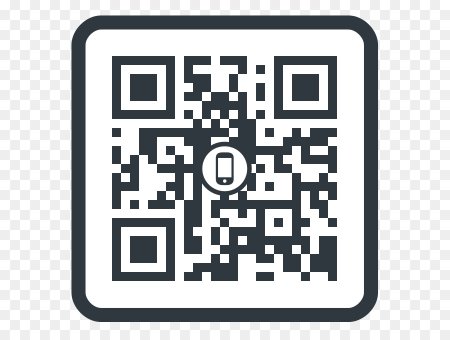 QR код на прозрачном фоне
