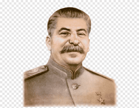 Сталин Иосиф Виссарионович на белом фоне