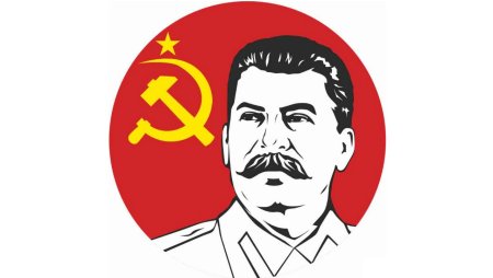 Сталин на прозрачном фоне