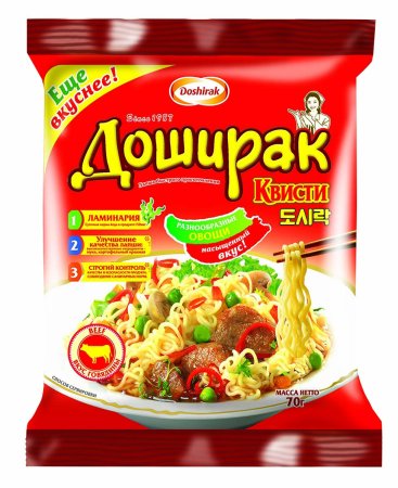 Доширак Квисти говядина 70гр
