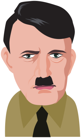 Стикеры с Адольфом Гитлером