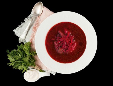 Борщ с говядиной