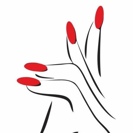 Маникюр с символами