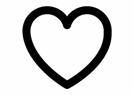 Сердце силуэт