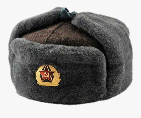 Ушанка камандир черный 55