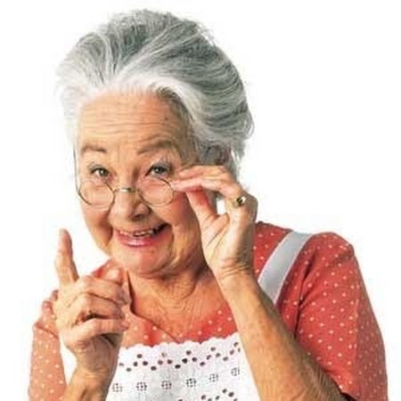 Grandmother на прозрачном фоне