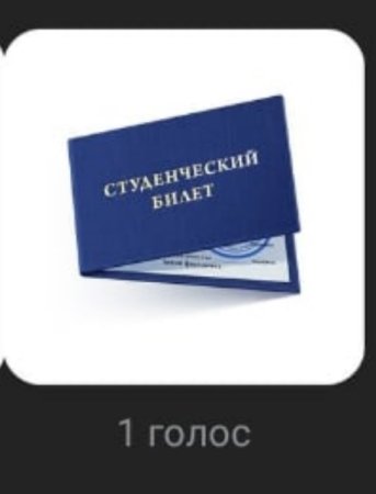 Студенческий билет