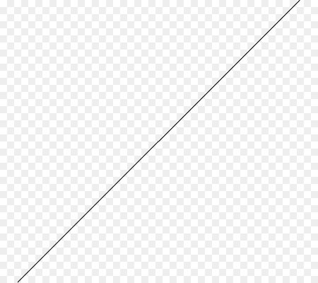 Прямая линия на прозрачном фоне