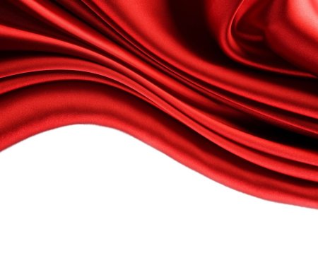 Красная ткань