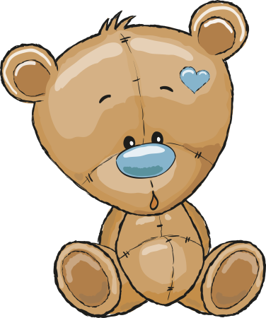 Teddy Bear серый мишка