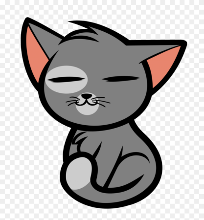 Котенок мультяшный
