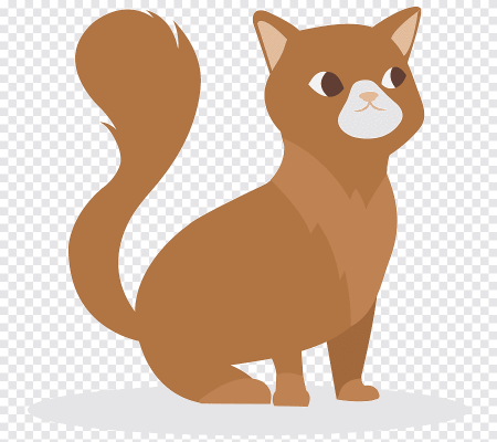 Кот для детей мультяшная