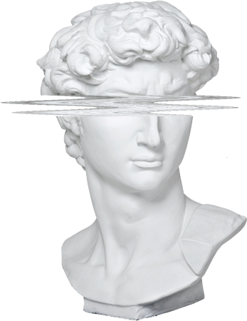 Античные статуи vaporwave