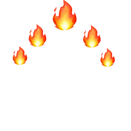 ЭМОДЖИ огонек