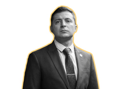 Владимир Зеленский в полный рост
