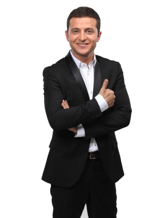 Зеленский PNG без фона