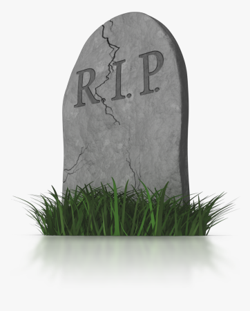 Могильная плита Rip