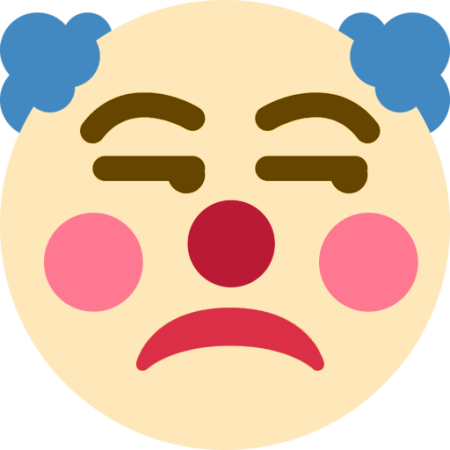 Клоун эмодзи