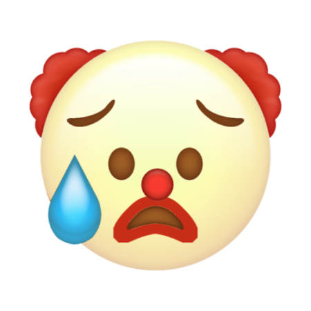 Клоун эмодзи